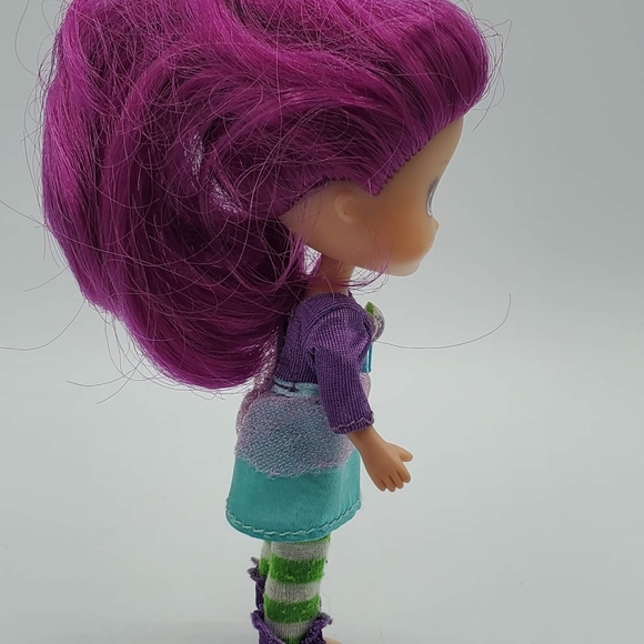Strawberry Shortcake Plum Pudding 6" Doll One Shoe Missing - Picture 2 of 5